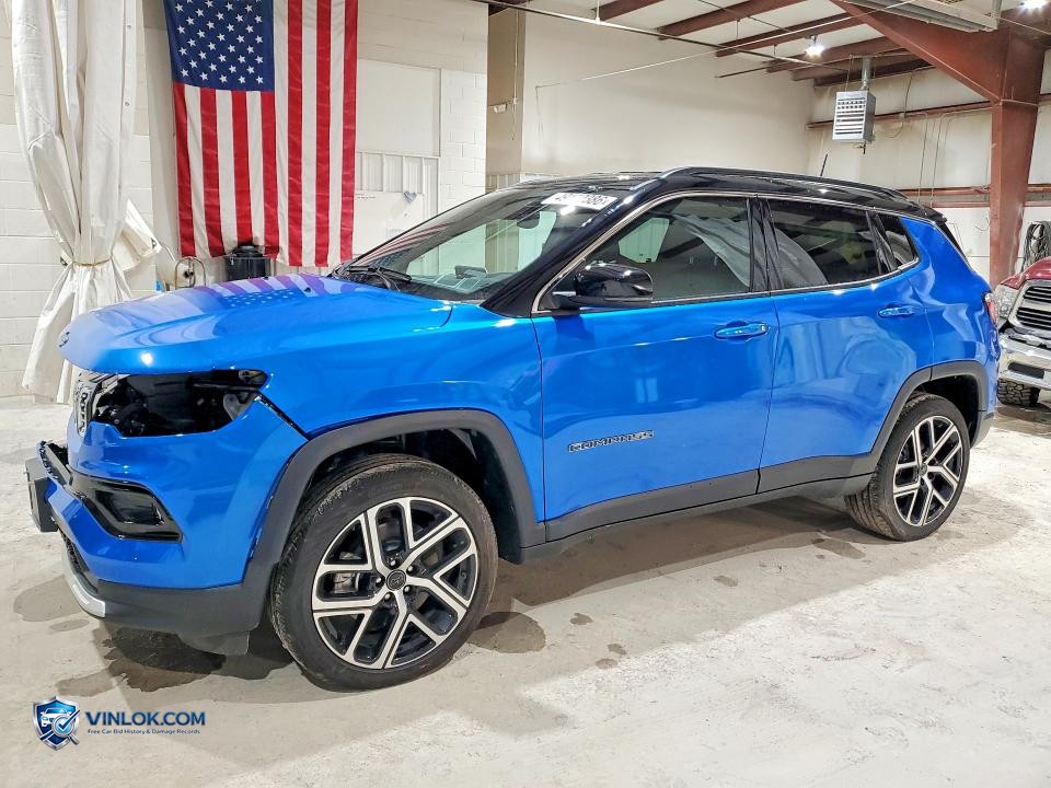 2025 JEEP COMPASS LIMITED – Lot 49139386 auction photo