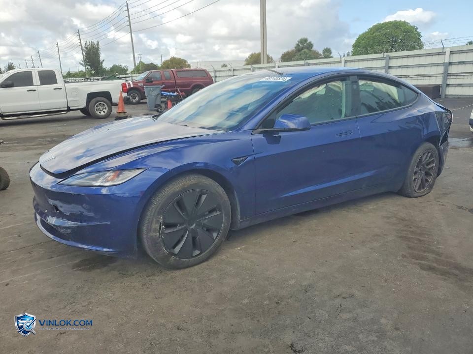 2025 TESLA MODEL 3 – Lot 49140326 auction photo