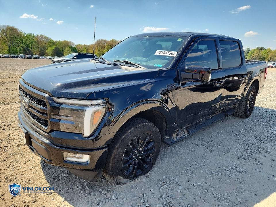 2024 FORD F150 LARIAT – Lot 49154796 auction photo