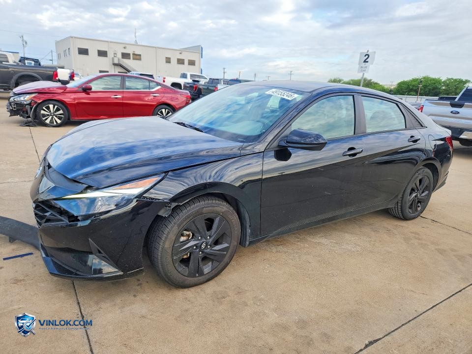 2021 HYUNDAI ELANTRA SEL – Lot 49155246 auction photo