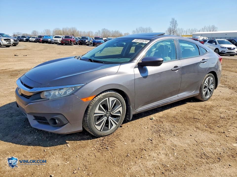 2018 HONDA CIVIC EX – Lot 49155526 auction photo