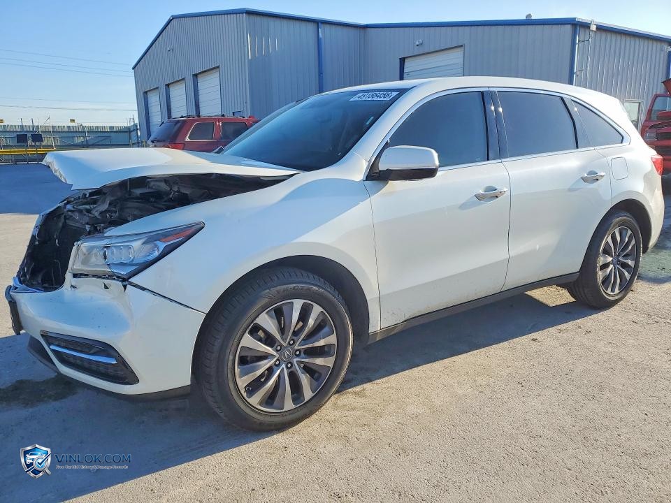 2015 ACURA MDX TECHNOLOGY – Lot 49156456 auction photo
