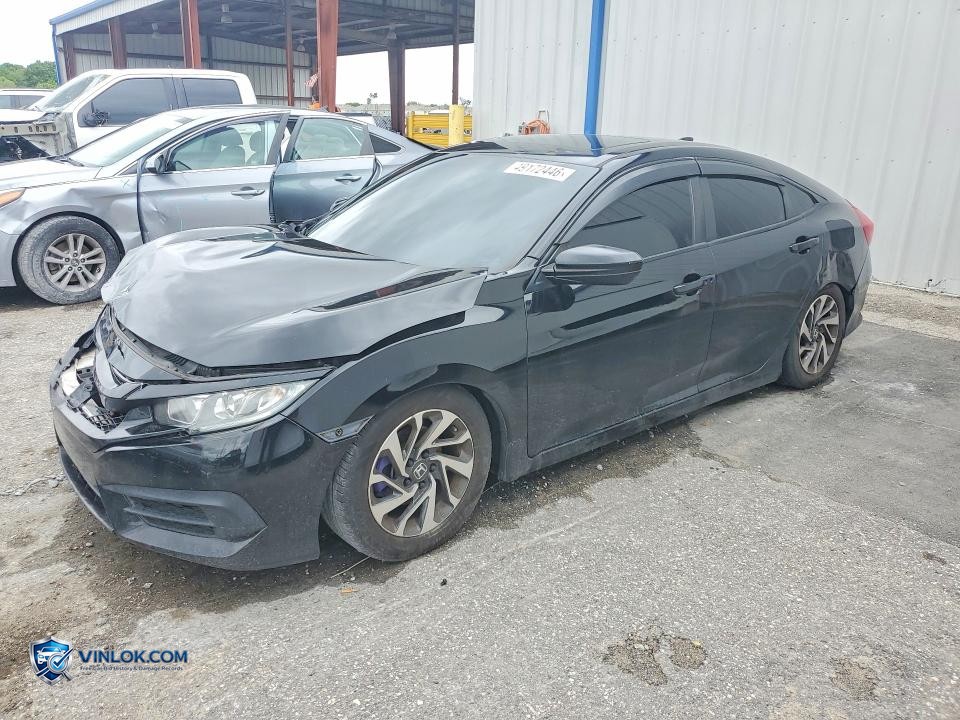 2017 HONDA CIVIC EX – Lot 49172446 auction photo