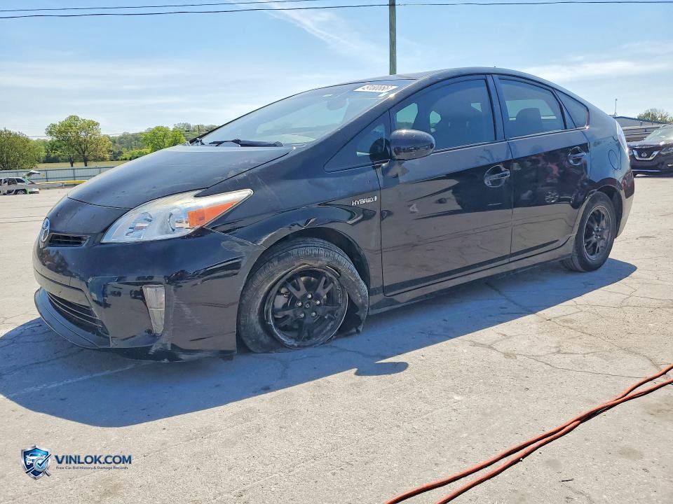 2012 TOYOTA PRIUS FOUR – Lot 49180866 auction photo