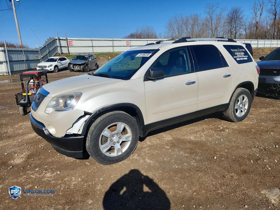 2012 GMC ACADIA SLE – Lot 49186336 auction photo