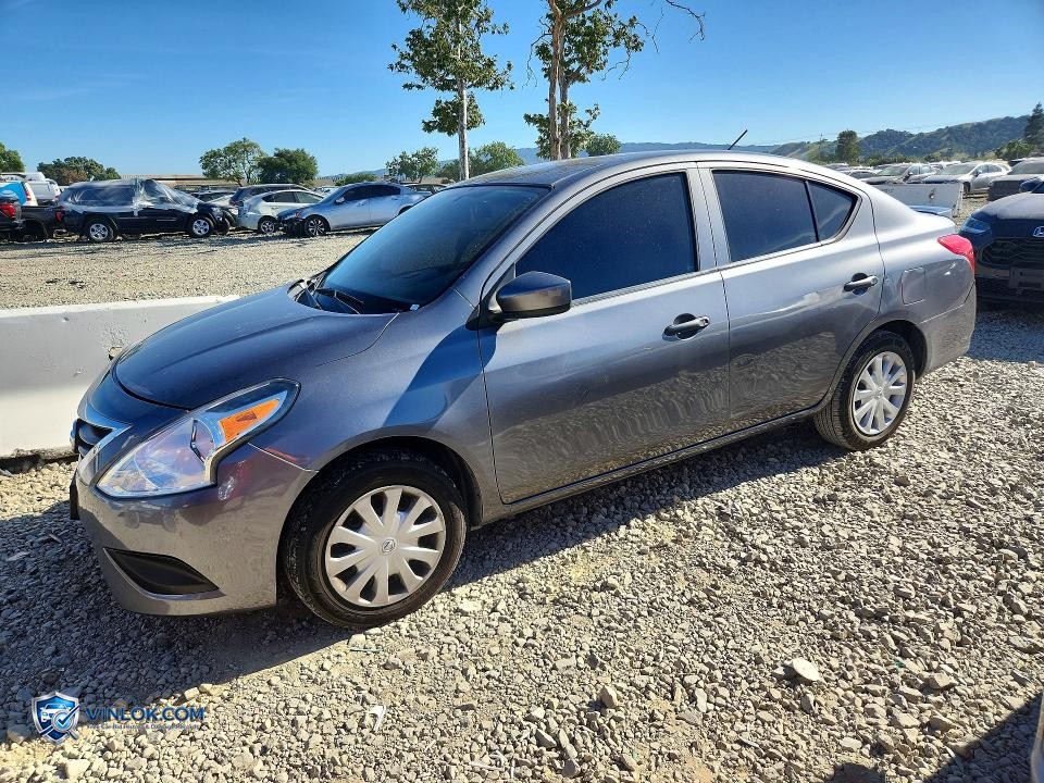 2016 NISSAN VERSA 1.6 S PLUS – Lot 49187976 auction photo