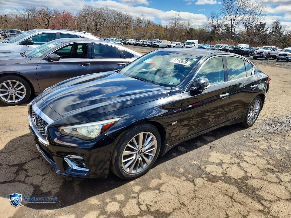 2018 INFINITI Q50 3.0T LUXE – Lot 49193826 auction photo