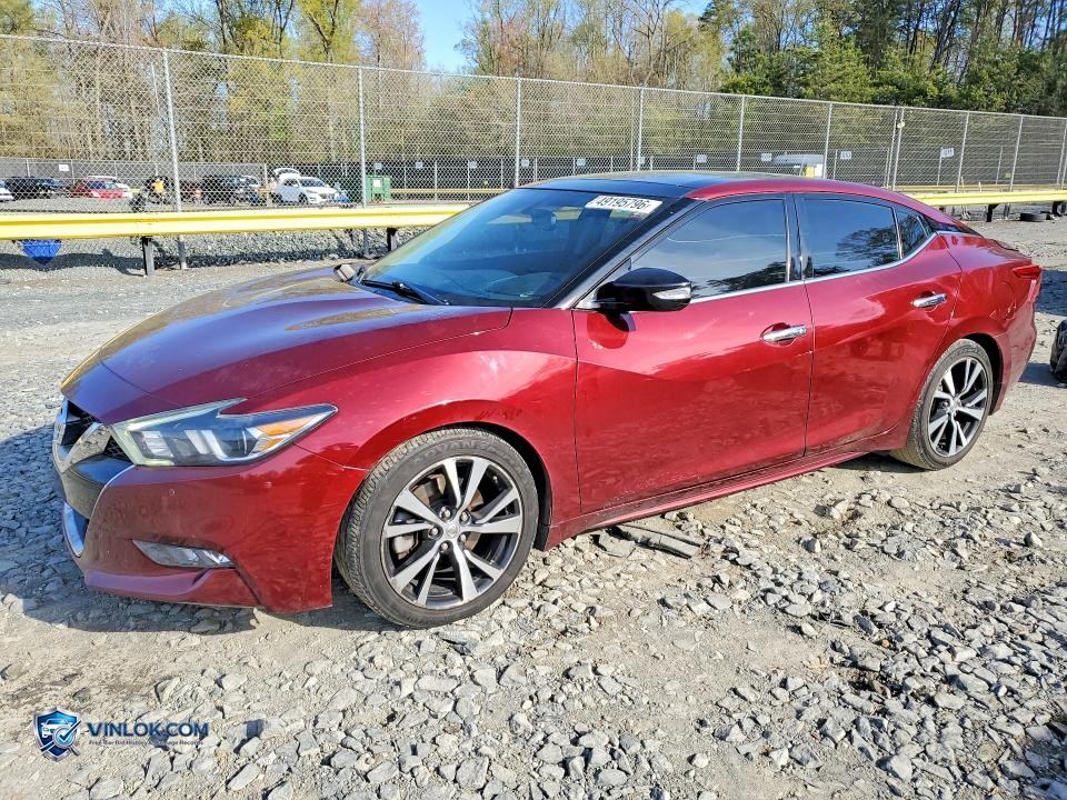 2017 NISSAN MAXIMA 3.5 SL – Lot 49195796 auction photo