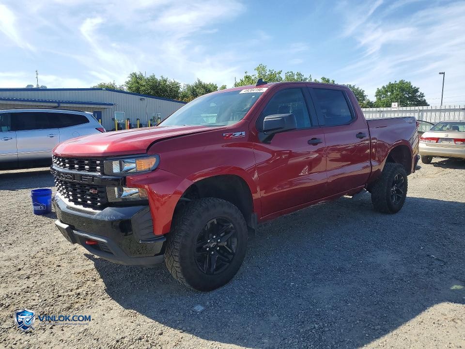 2020 CHEVROLET SILVERADO K1500 TRAIL BOSS CUSTOM – Lot 49204196 auction photo