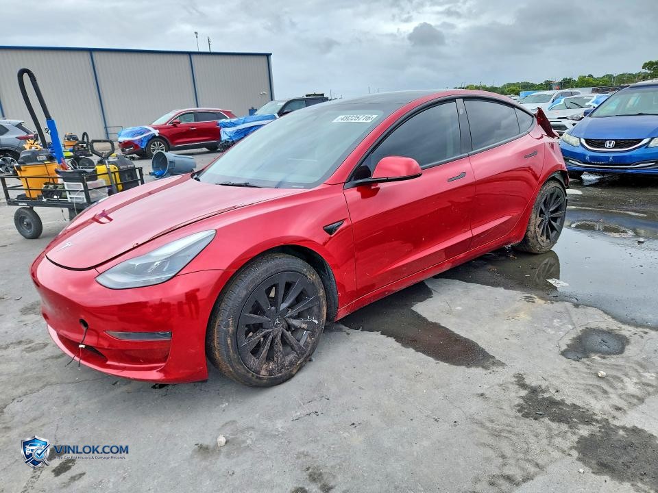 2023 TESLA MODEL 3 – Lot 49225716 auction photo