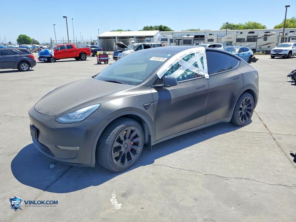 2021 TESLA MODEL Y – Lot 49230376 auction photo