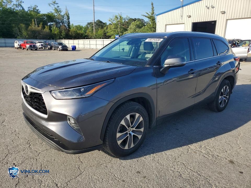 2021 TOYOTA HIGHLANDER XLE – Lot 49234536 auction photo