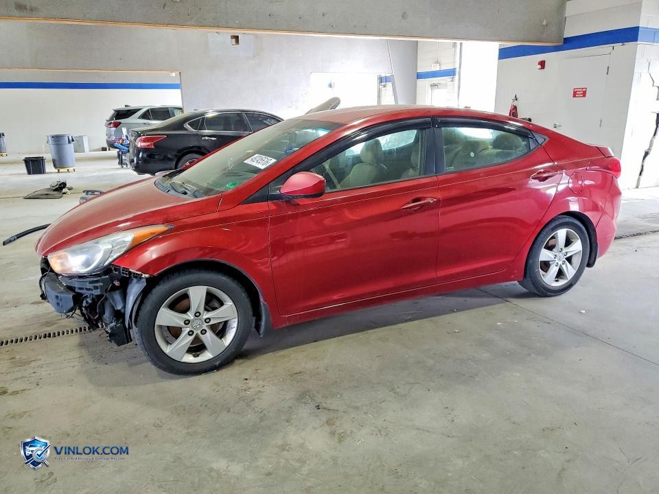 2012 HYUNDAI ELANTRA GLS – Lot 49245516 auction photo