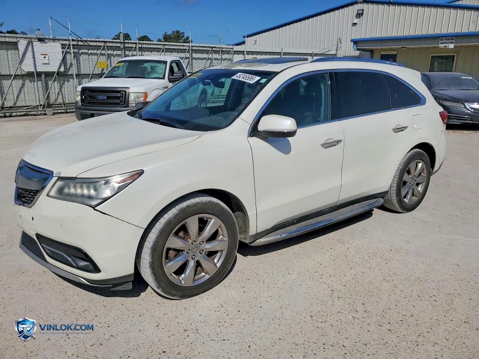 2016 ACURA MDX ADVANCE – Lot 49246586 auction photo