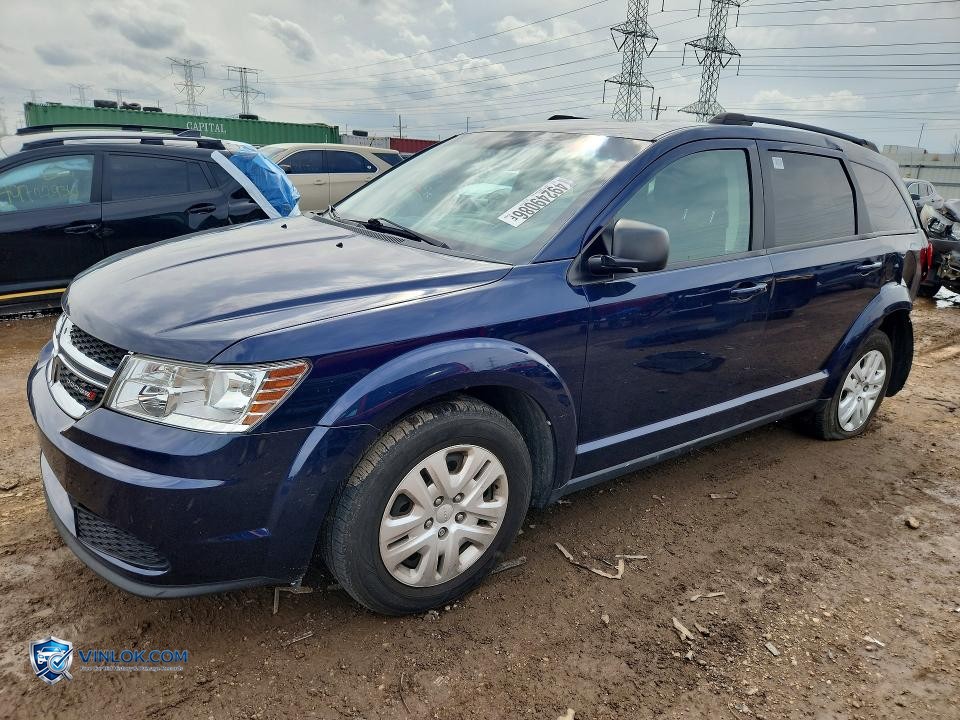 2017 DODGE JOURNEY SE – Lot 49249086 auction photo