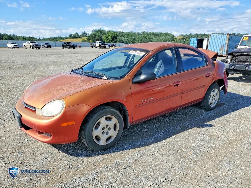 2000 DODGE NEON BASE – Lot 49254166 auction photo