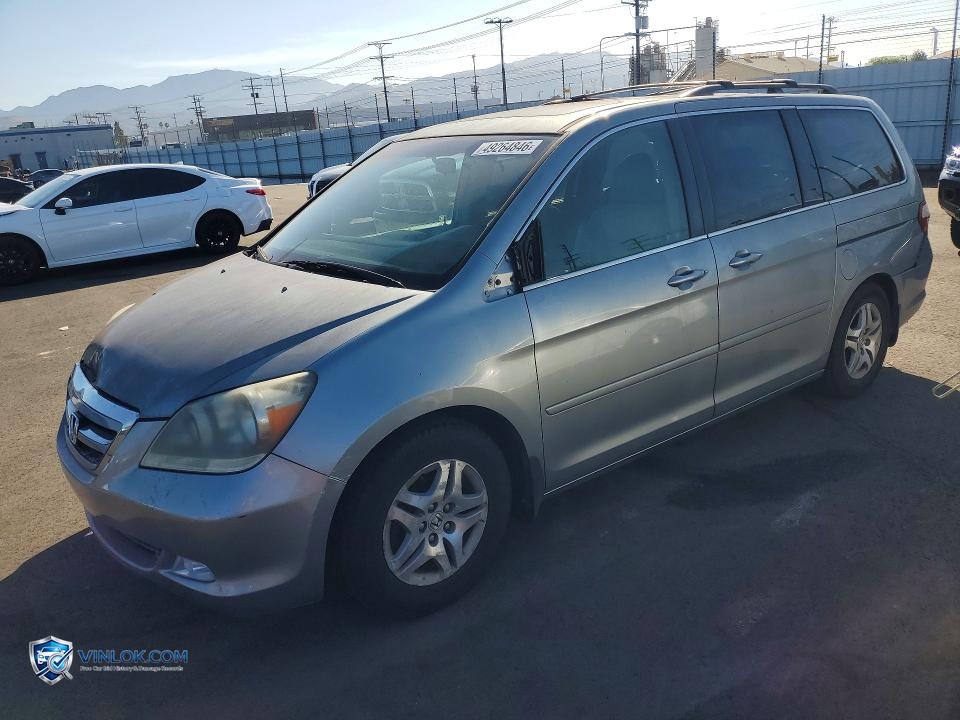 2006 HONDA ODYSSEY EXL – Lot 49264846 auction photo