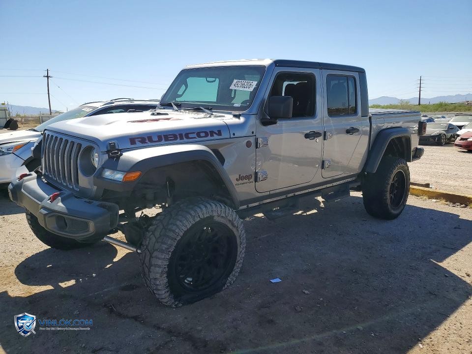 2020 JEEP GLADIATOR RUBICON – Lot 49266206 auction photo