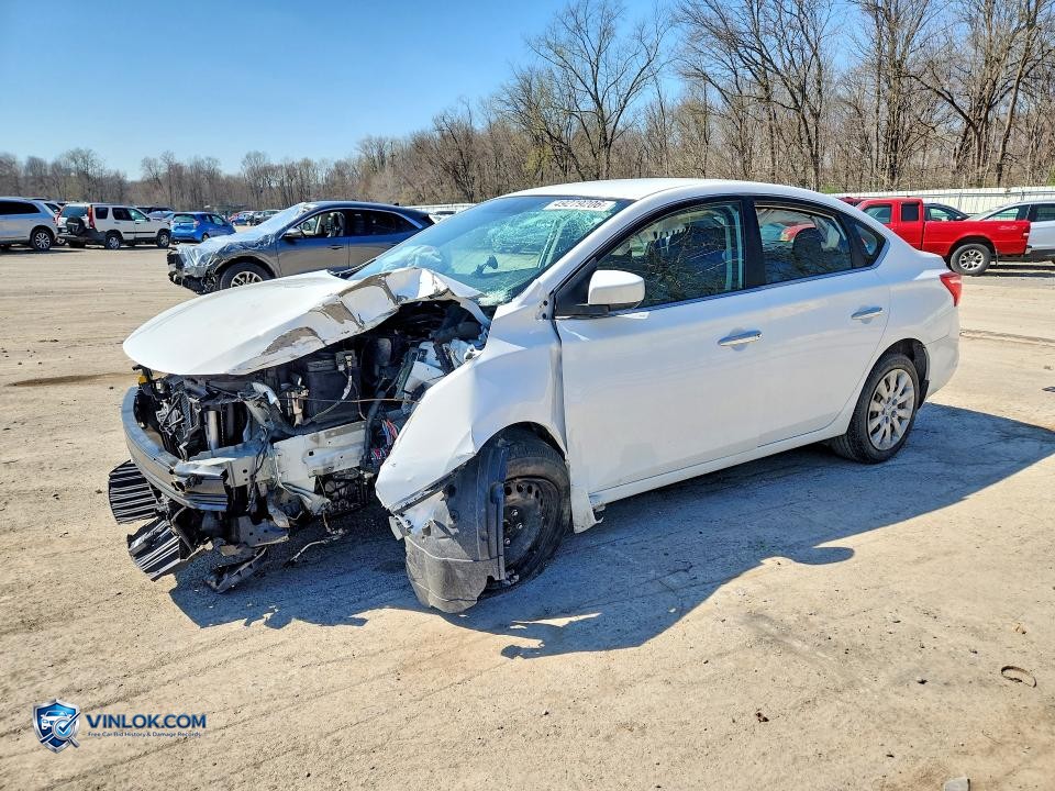 2019 NISSAN SENTRA S – Lot 49279206 auction photo