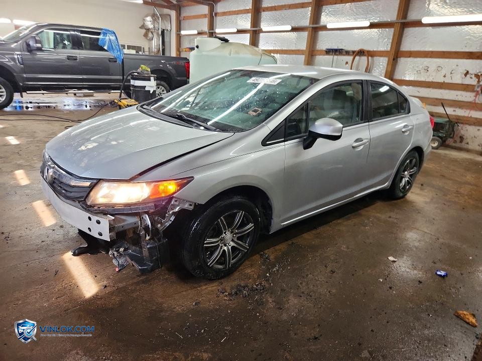 2012 HONDA CIVIC LX – Lot 49285636 auction photo