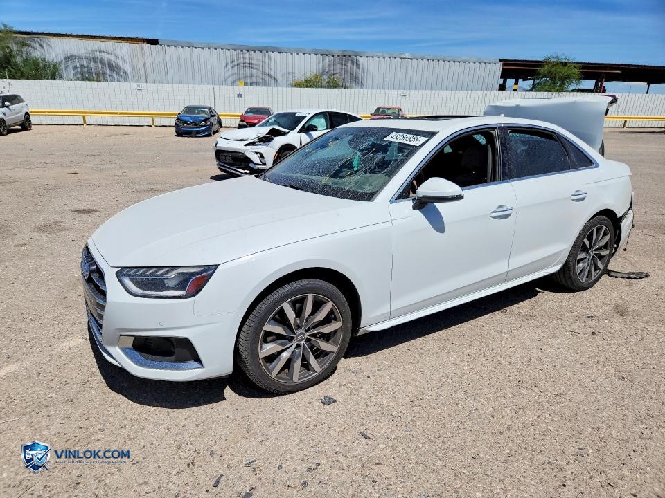 2020 AUDI A4 PREMIUM PLUS – Lot 49286956 auction photo