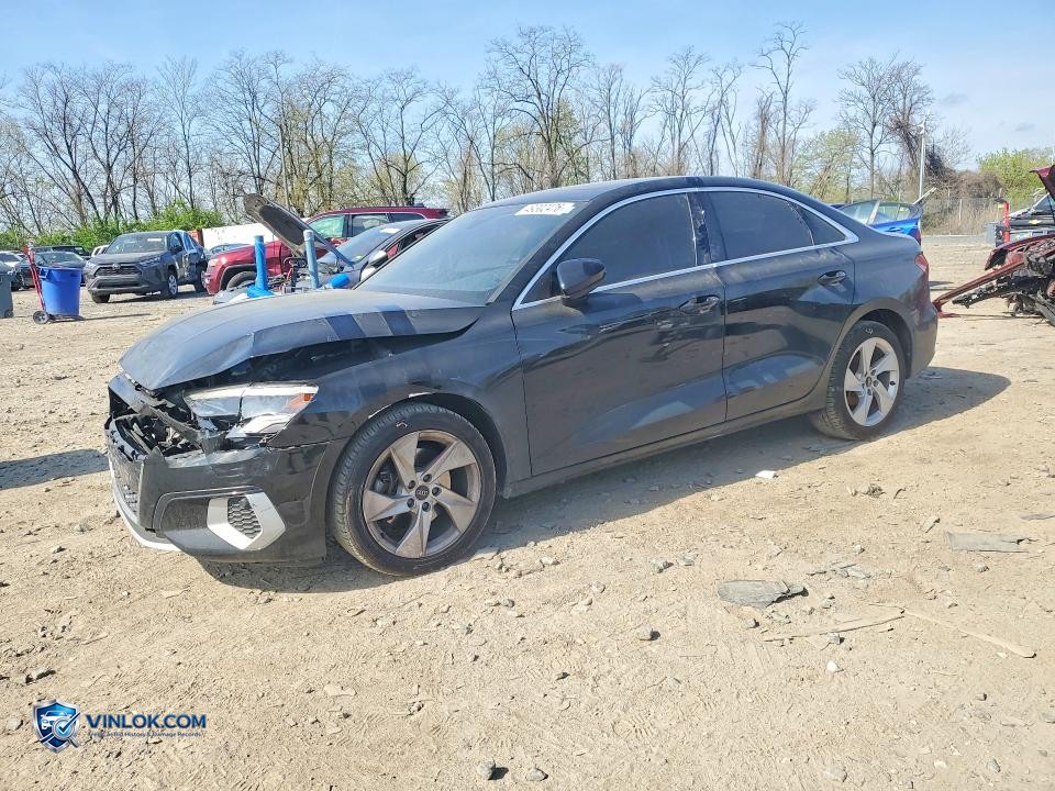 2023 AUDI A3 PREMIUM – Lot 49302476 auction photo