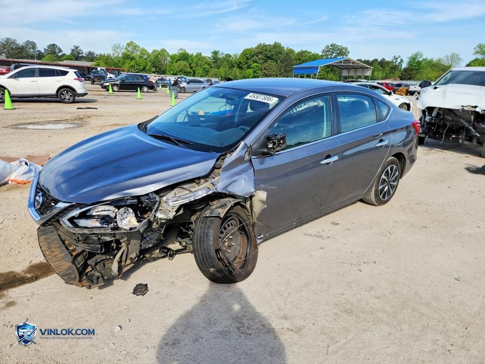 2017 NISSAN SENTRA S – Lot 49307886 auction photo