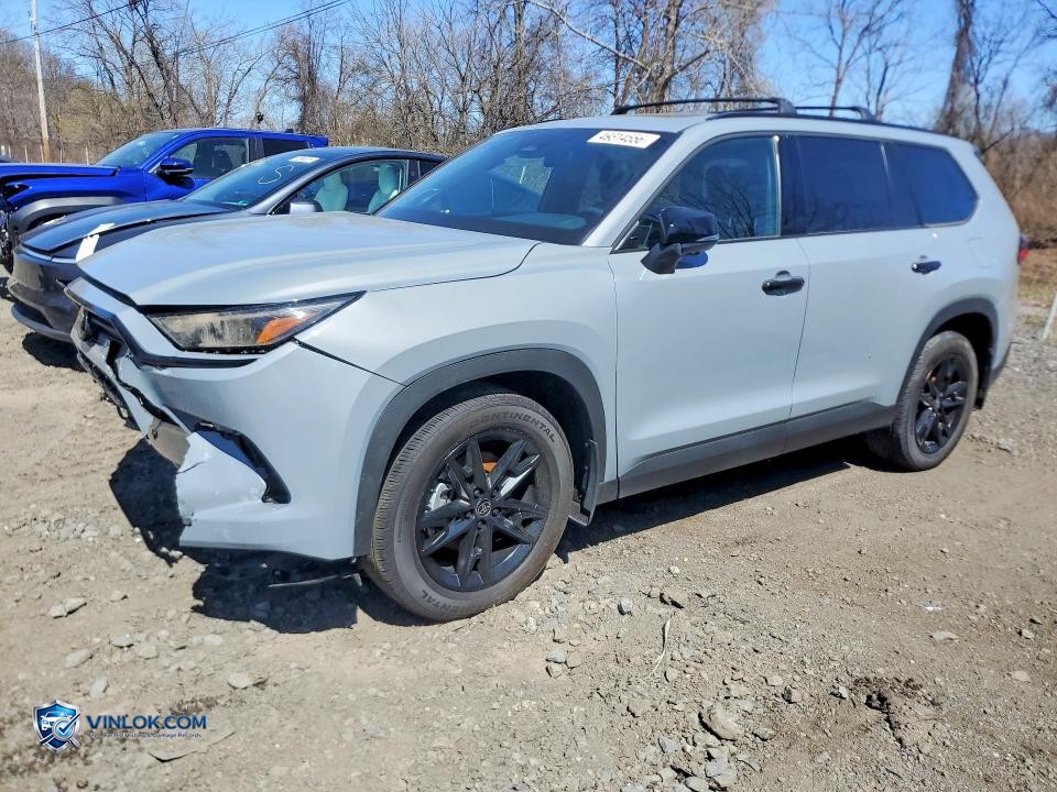 2025 TOYOTA GRAND HIGHLANDER HYBRID NIGHTSHADE – Lot 49314556 auction photo