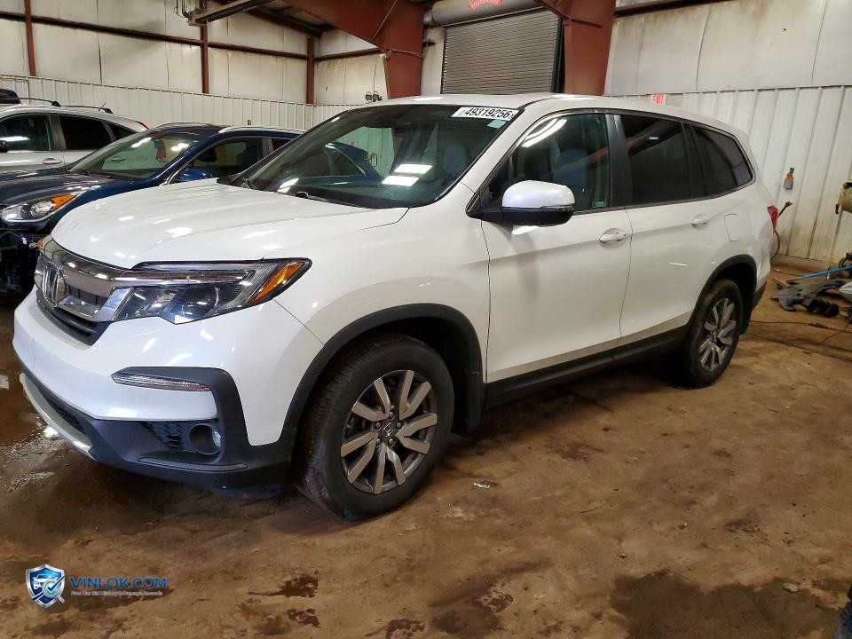 2020 HONDA PILOT EXL – Lot 49319256 auction photo