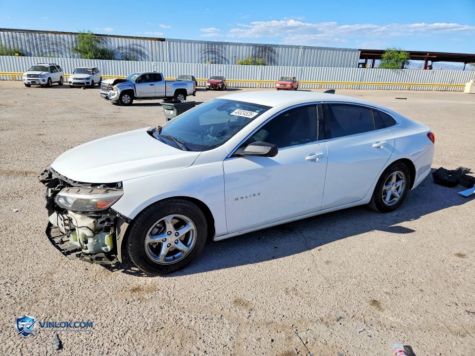 2016 CHEVROLET MALIBU LS – Lot 49324526 auction photo