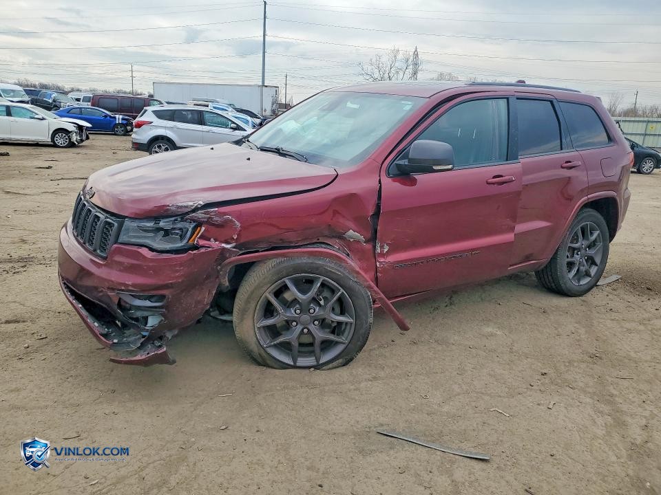 2021 JEEP GRAND CHEROKEE LIMITED – Lot 49329636 auction photo
