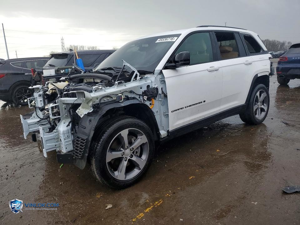 2022 JEEP GRAND CHEROKEE LIMITED 4XE – Lot 49336716 auction photo