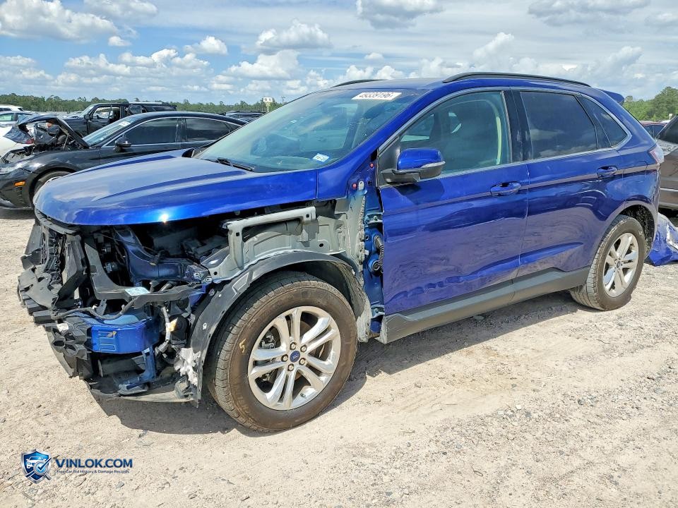 2015 FORD EDGE SEL – Lot 49339196 auction photo