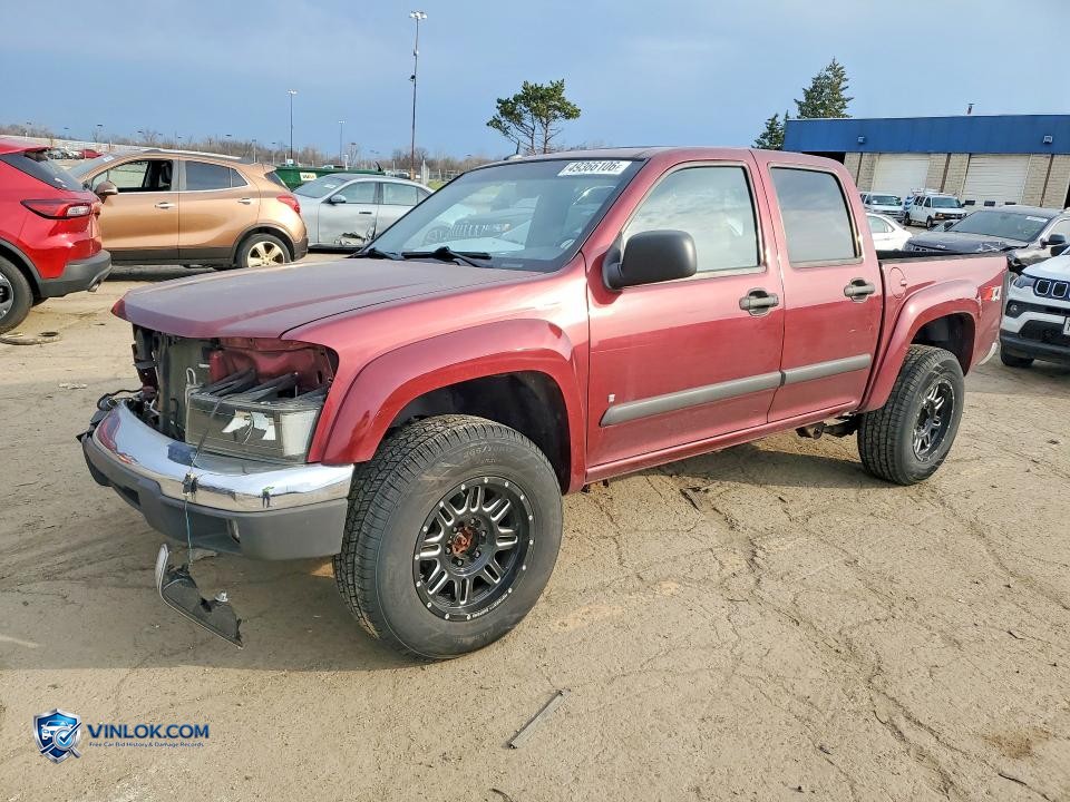 2008 CHEVROLET COLORADO LT – Lot 49366106 auction photo
