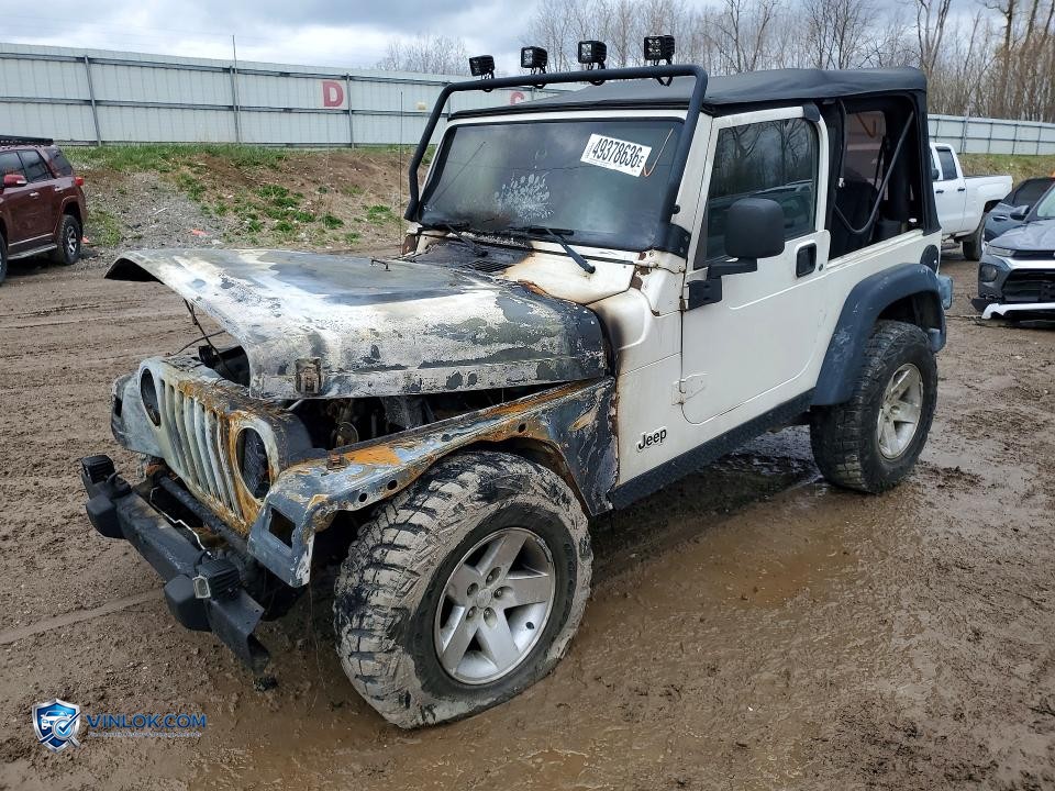 2003 JEEP WRANGLER / TJ RUBICON – Lot 49378636 auction photo