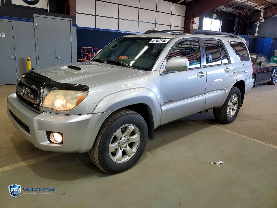 2008 TOYOTA 4RUNNER SPORT EDITION – Lot 49380316 auction photo