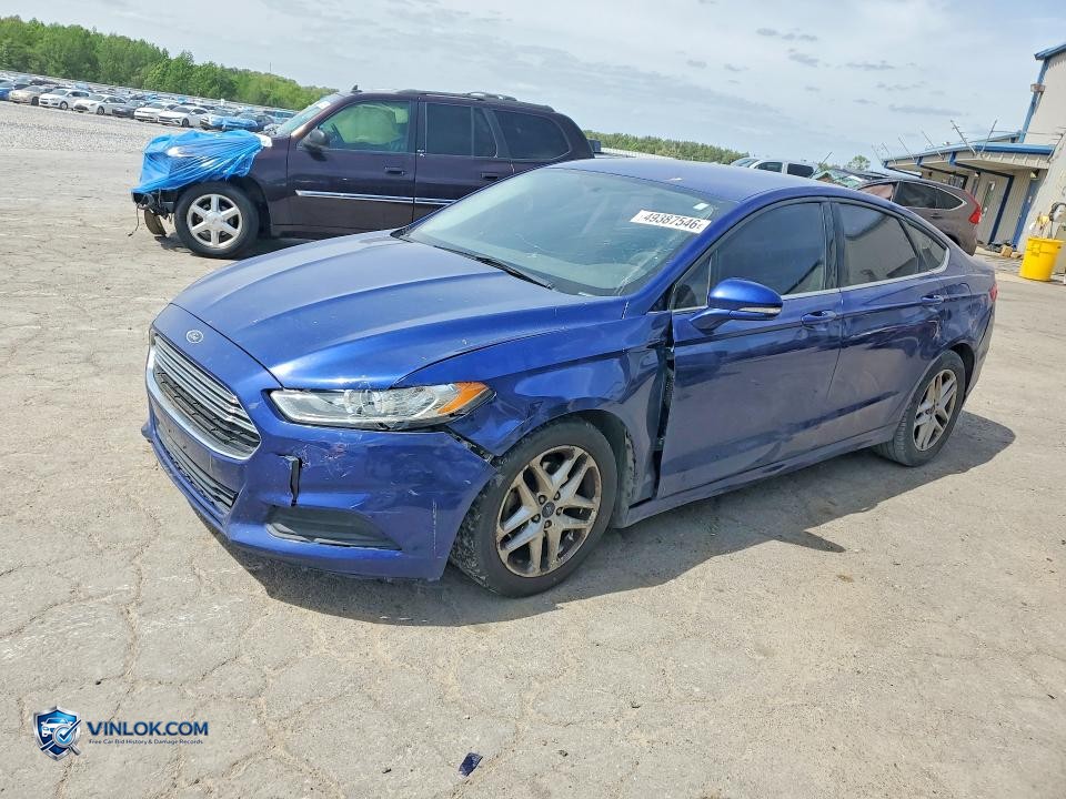 2016 FORD FUSION SE – Lot 49387546 auction photo