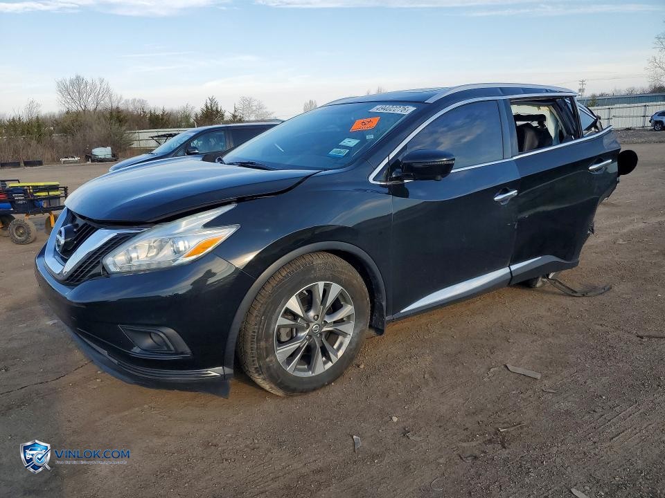 2017 NISSAN MURANO SL – Lot 49402276 auction photo