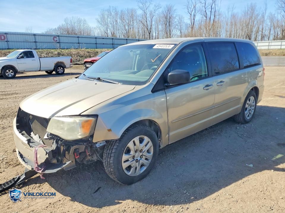2014 DODGE GRAND CARAVAN SE – Lot 49403536 auction photo