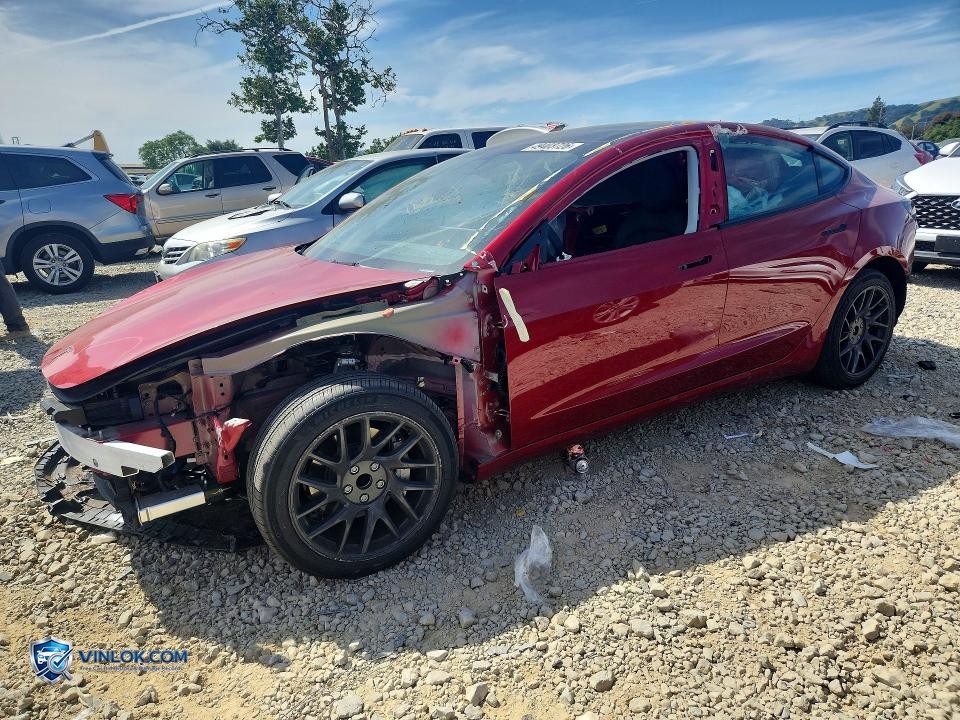 2025 TESLA MODEL 3 – Lot 49408726 auction photo