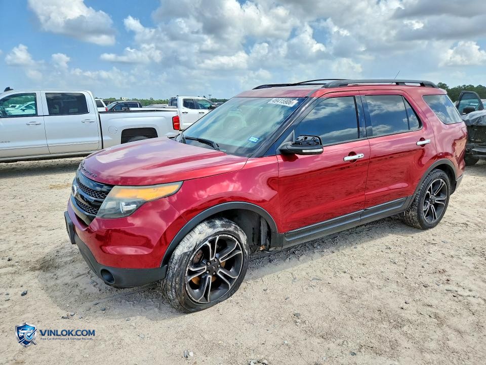 2014 FORD EXPLORER SPORT – Lot 49415906 auction photo