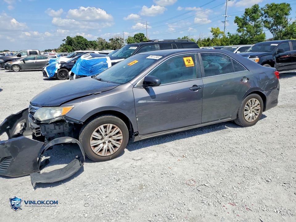 2012 TOYOTA CAMRY LE – Lot 49417346 auction photo