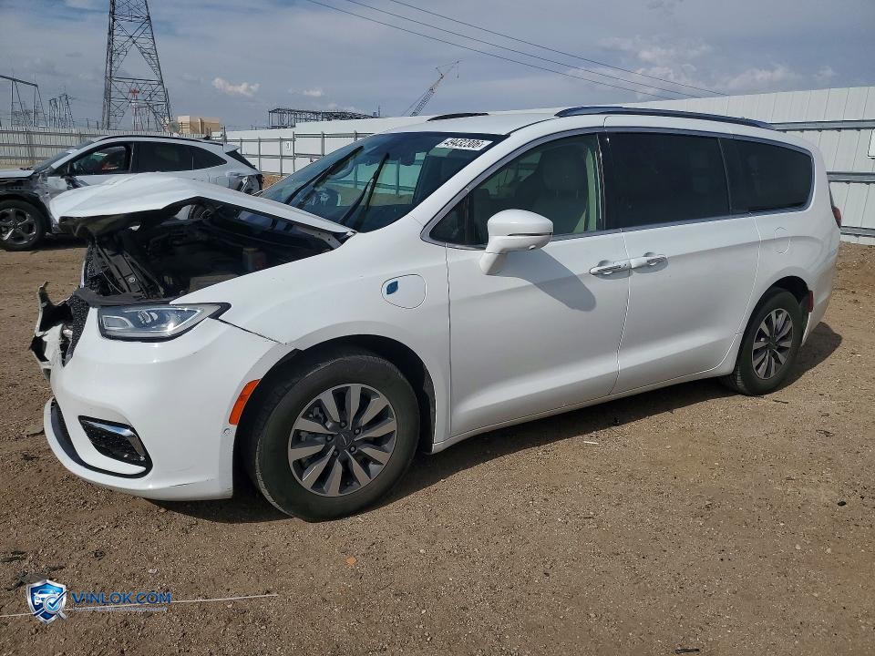 2021 CHRYSLER PACIFICA HYBRID TOURING L – Lot 49432306 auction photo
