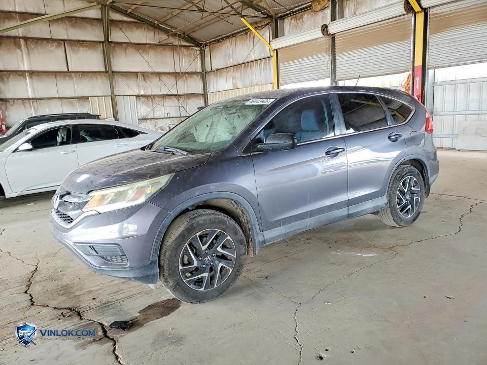 2016 HONDA CR-V SE – Lot 49443406 auction photo
