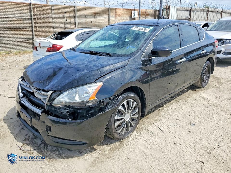 2015 NISSAN SENTRA S – Lot 49449556 auction photo
