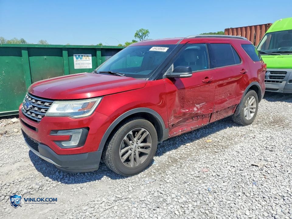 2017 FORD EXPLORER XLT – Lot 49458606 auction photo