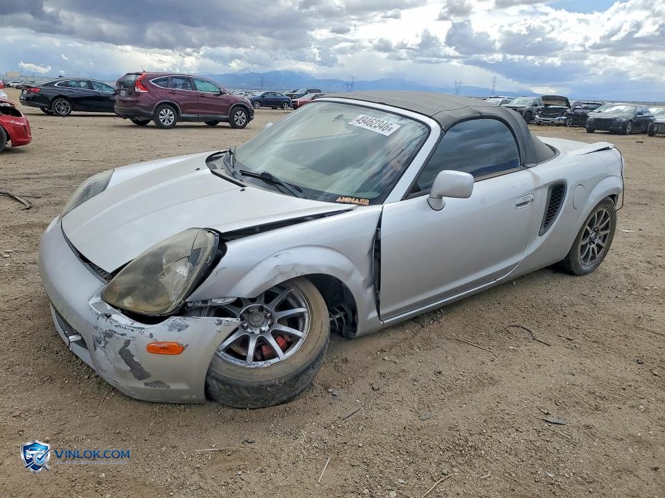 2001 TOYOTA MR2 SPYDER – Lot 49462346 auction photo