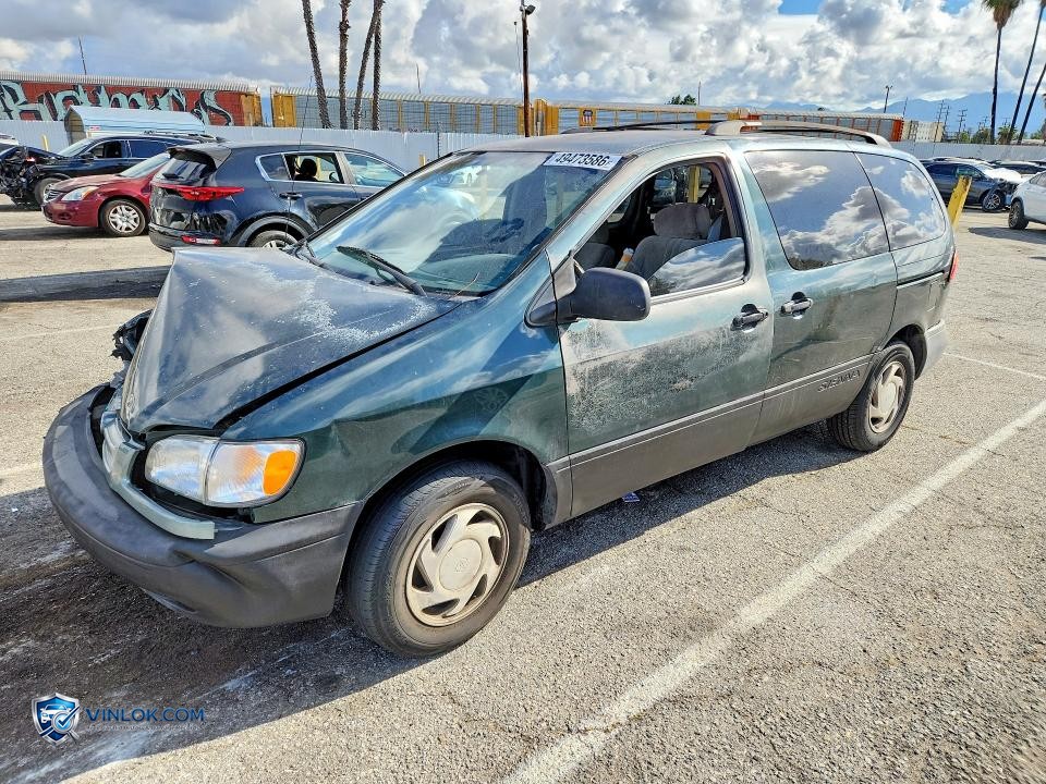 2000 TOYOTA SIENNA LE – Lot 49473586 auction photo