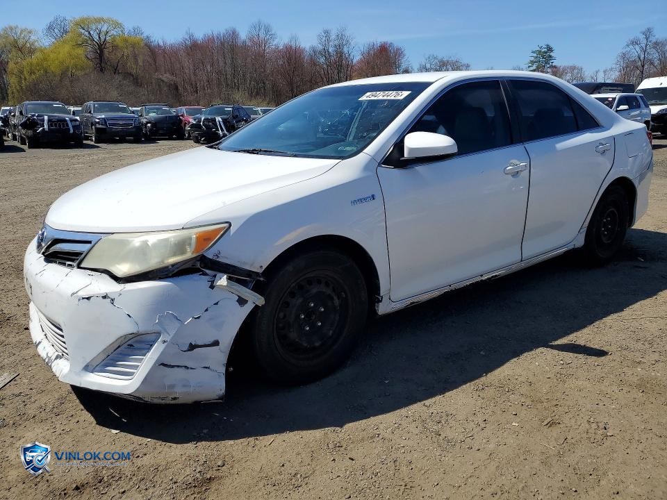 2012 TOYOTA CAMRY HYBRID LE – Lot 49474476 auction photo