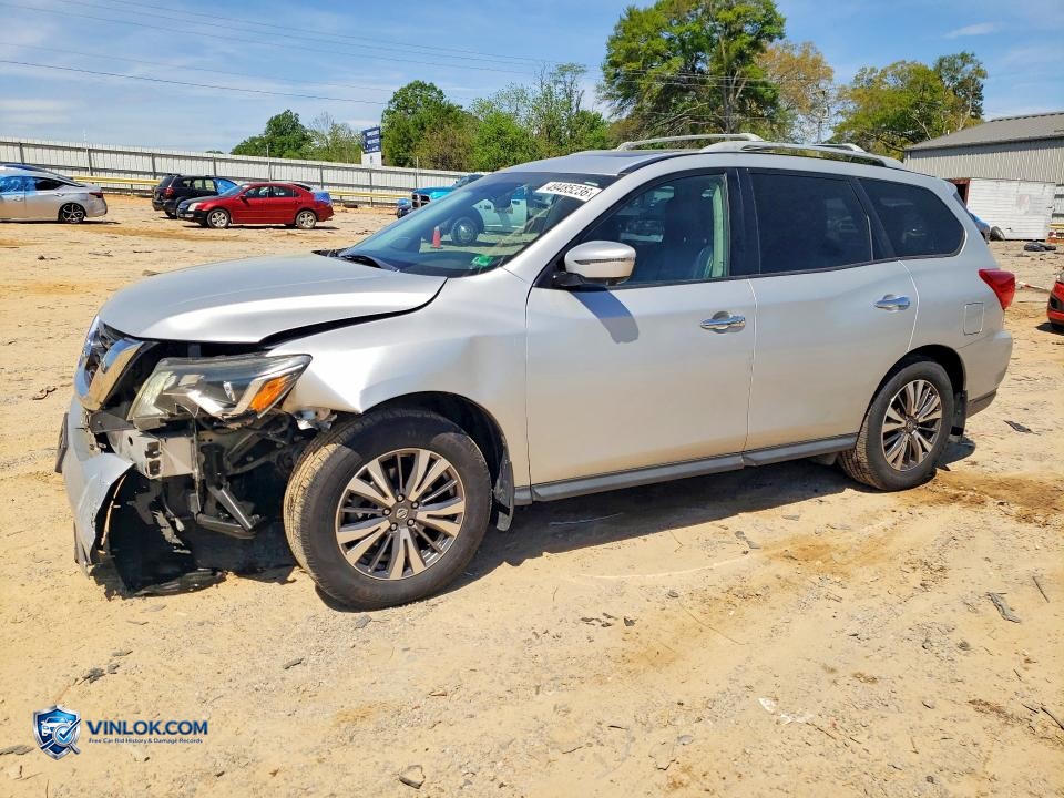 2017 NISSAN PATHFINDER SL – Lot 49485236 auction photo